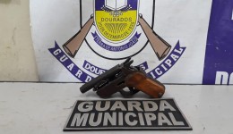 Guarda Municipal apreende adolescentes com pistola Artesanal