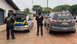 Veículo com registro de furto em São Paulo foi apreendido com maconha pelo DOF durante a Operação Hórus