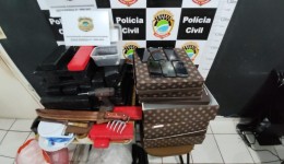 Dupla suspeita de praticar assalto é presa pelo SIG com quase 40 quilos de maconha em Dourados
