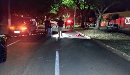 Homem morre depois de ser atropelado na Avenida Presidente Vargas em Dourados