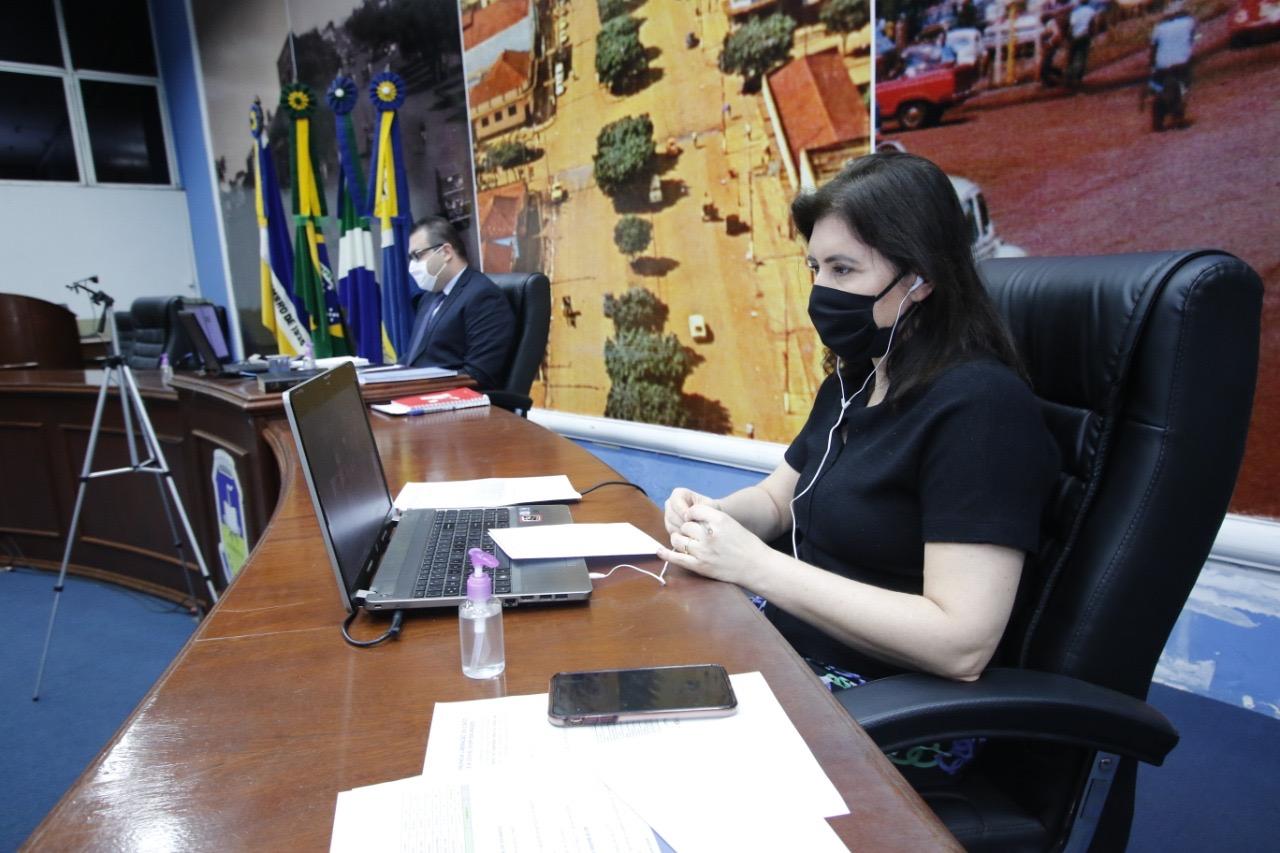 Na Câmara, Simone Tebet anuncia recursos de R$ 5 milhões para combate à Covid-19 em Dourados