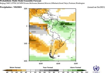 Chance da La Niña no final do ano é de 87%, aponta atualização do NOAA