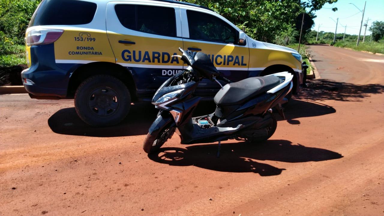 Guarda Municipal recupera moto furtada 