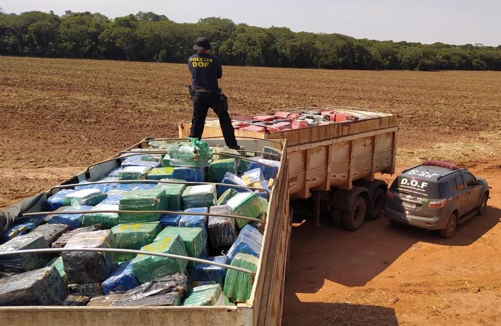 DOF atua em operação contra organização criminosa de tráfico de drogas no Mato Grosso do Sul