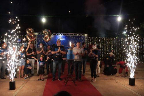 Orquestra, show de fogos e banda da GMD marcam aniversário de Dourados