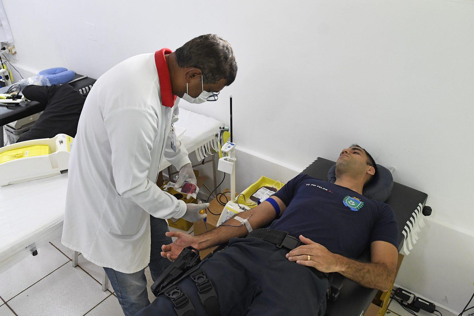 Com apoio de servidores públicos de MS, Governo do Estado realiza campanha de doação de sangue
