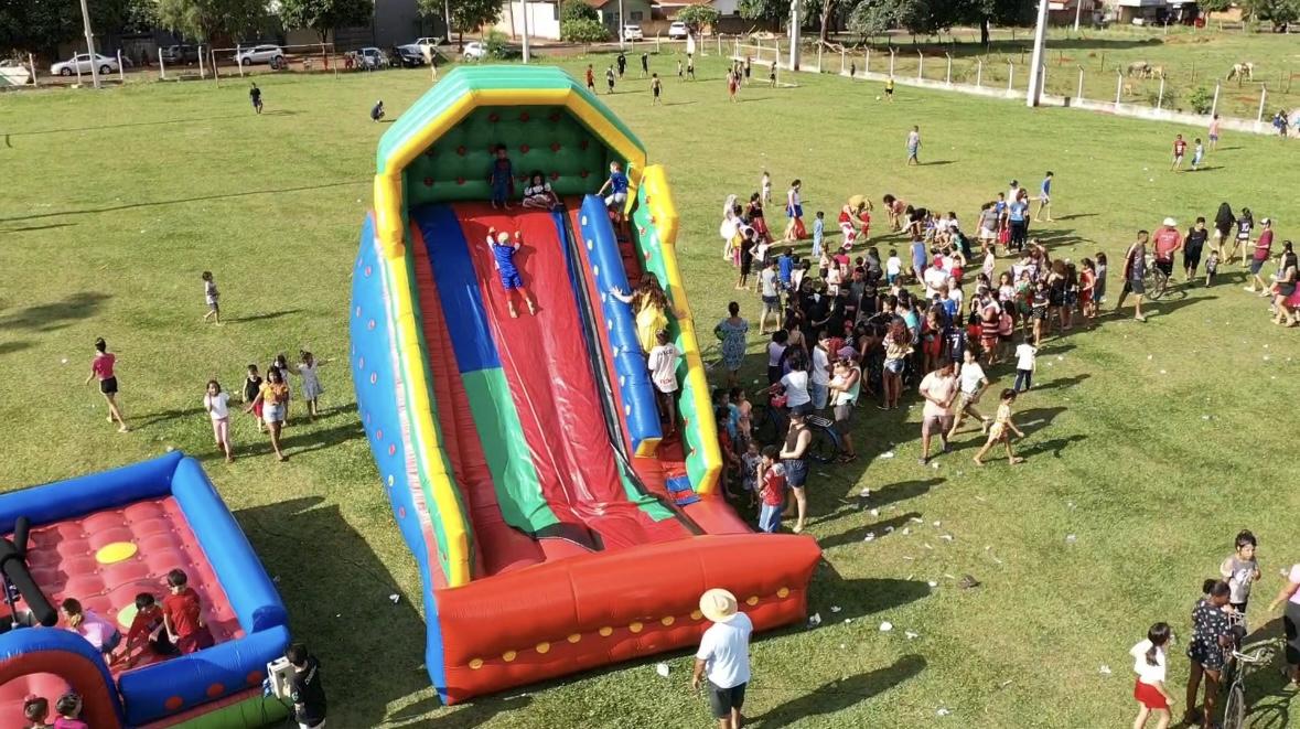 Dia de alegria na grande Santa Maria: Festa do dia das crianças encanta a comunidade