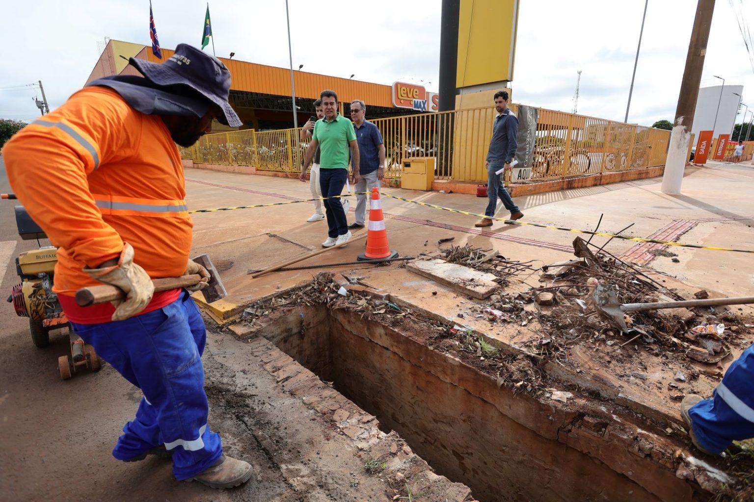 Prefeito Marçal dá início a obra esperada por moradores há 20 anos