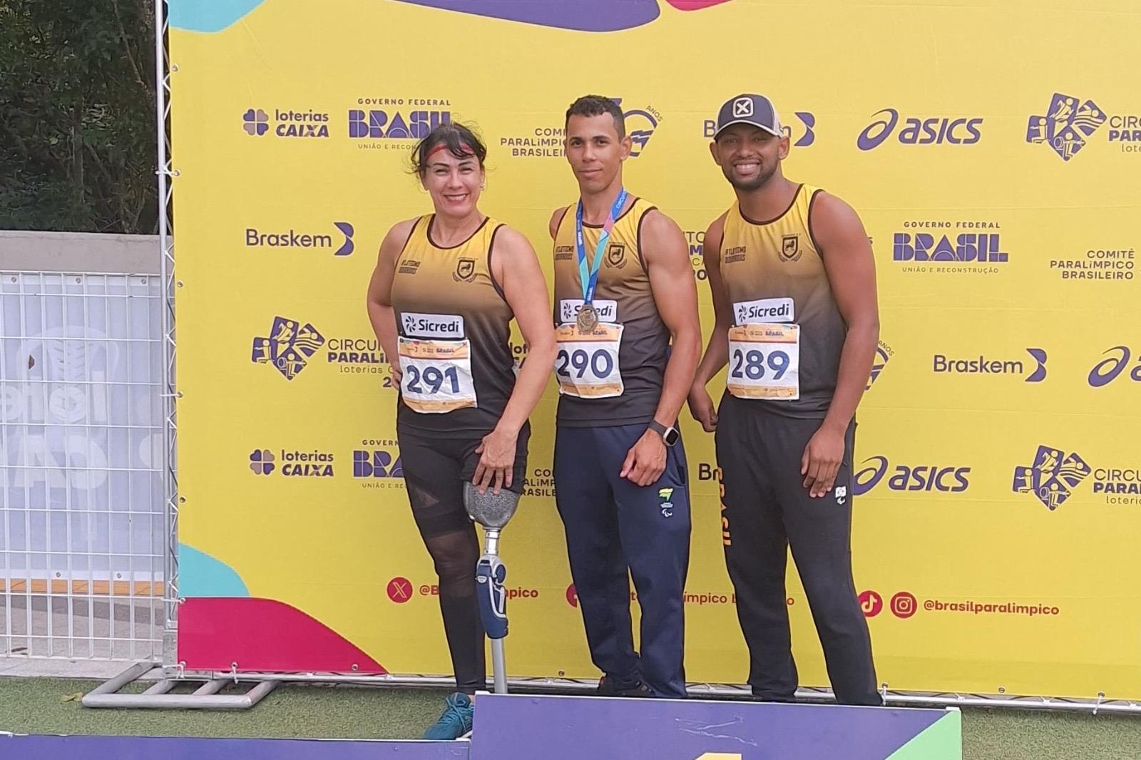 Atletas do Juventude AG conquistam medalhas no Circuito Paralímpico Loterias Caixa em São Paulo