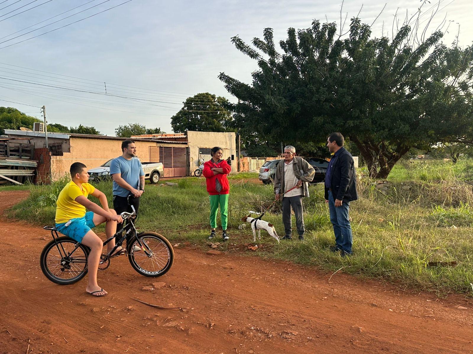 Souza atua para garantir regularização e infraestrutura ao Jardim Caiman