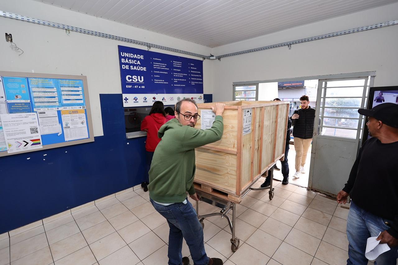 Prefeitura entrega novos equipamentos ao Posto de Saúde CSU do Água Boa