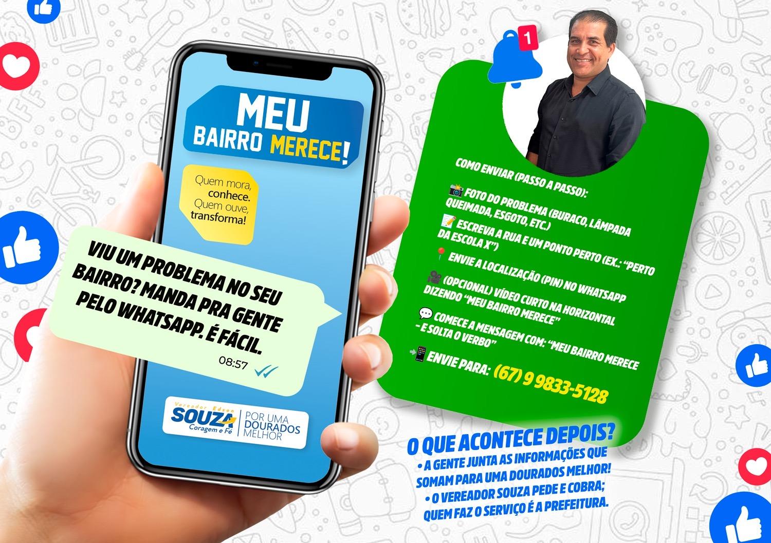 “Meu Bairro Merece”: novo programa aproxima comunidade do mandato de Souza